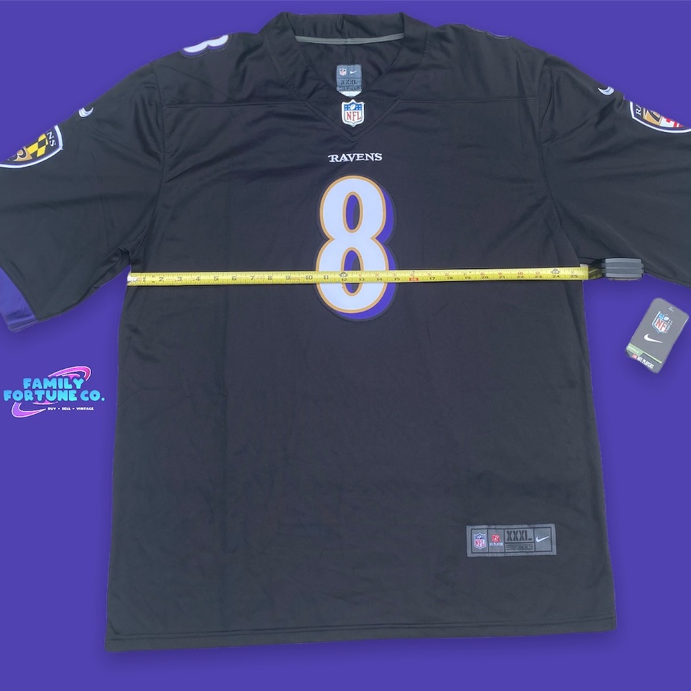 New with tags Baltimore Ravens Lamar Jackson jersey XXXL black away